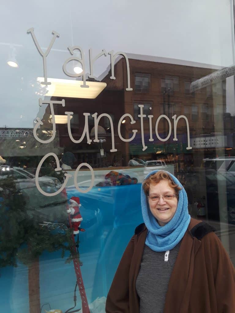 Anita at Yarn Junction Co.