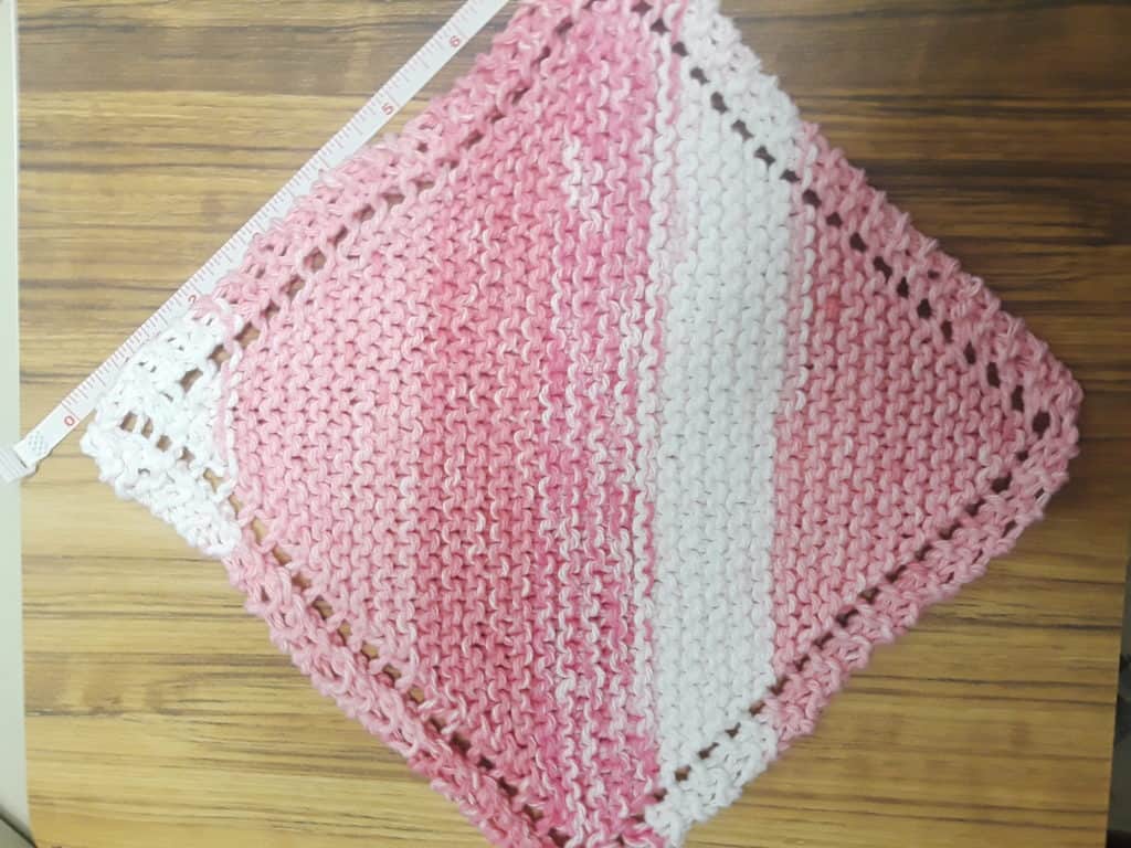 Finished Dishcloth