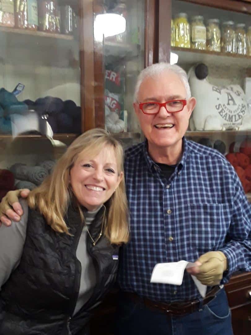 Debbie and Chris in Eureka Springs, Arkansas