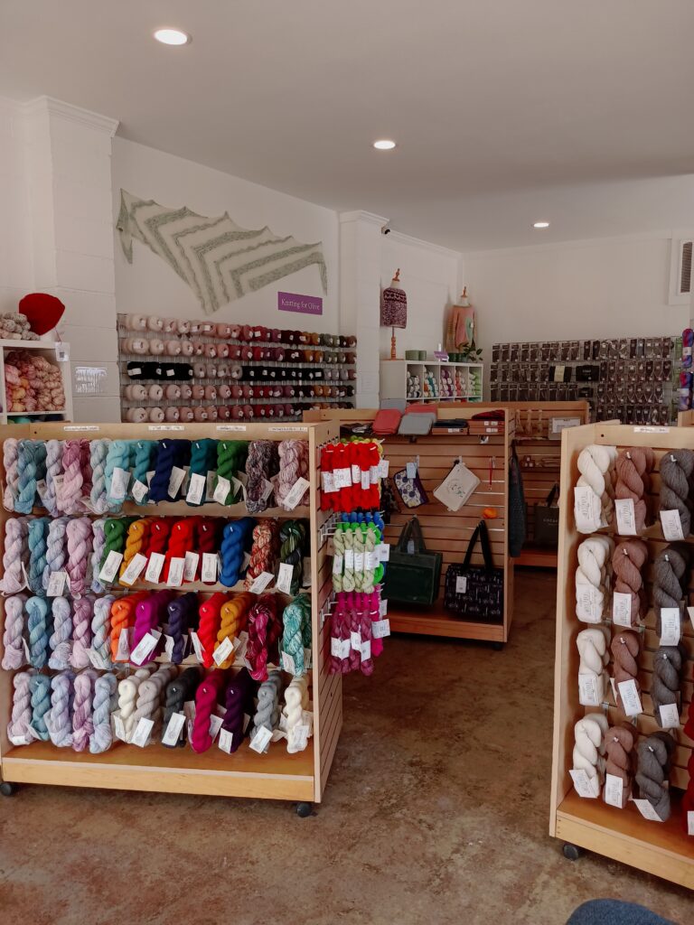 Interior of Yarn Alchemy in Bentonville